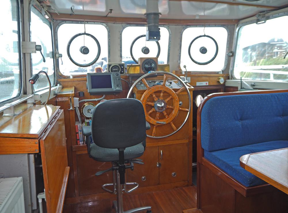 Steuerhaus, Innenausstattung